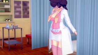 {Pokemon} Thicc Nurse Wicke likes it rough {コイカツ!/ 3D Hentai}