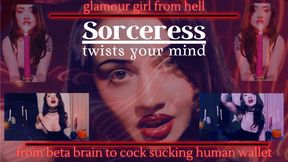 Sorceress Transforms You Into Cocksucking Financial Servant