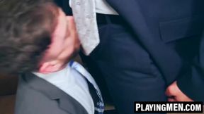 PlayingMen.com - Nicholas Bardem and Manuel Reyes's ass ramming post meeting