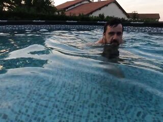 This Chab suddenly takes my bikini off to bang me in the swimming pool