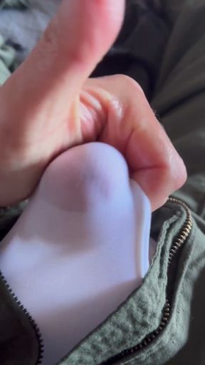 Horny before my flight decide to jerk off in my flight suit and shoot a creamy load in my white briefs - wet with&hellip;   Clip 1