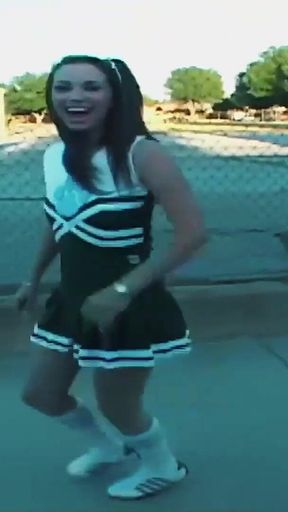 Cheerleader Courtney James Gets Explicitly Fucked and Facialed by the Ice Cream Man