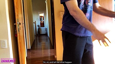 While I was crippled, my stepson fucked me and came inside my ass