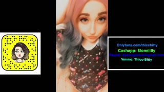 Emo Punk Girl Vaping Thick Rips Blow Out Step Sis Cuck