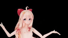 Jiaran Diana Hentai Chinese Vtuber Undress Dancing Mmd 3D Black Eyes Color Edit Smixix