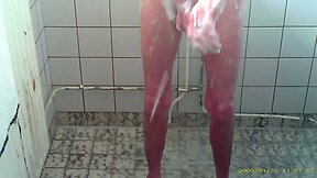 Wet and Wild: Two Guys Exploring Each Other in the Shower