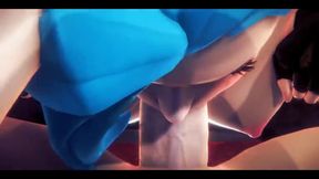 Lol Hentai - Jinx Tied up Like a Bitch Sucks a Cock - Japanese Asian Manga Anime Film Game Porn