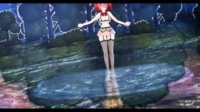 Hentai Anime Babe Dances Seductively toErotic Song MMD Style