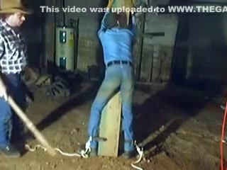 Spanked by Cowboy in the Barn