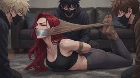 Bondage Stories #140B: Crimson Ropes of Surrender (Animated)