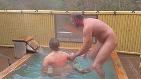 Horny Amateurs Fuck in Secret Hot Springs Hideaway