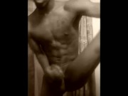 Stroking my dick why i get clean