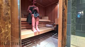 naughty roleplay: sex with stranger in a sauna - projectfundiary