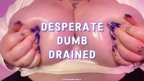 Desperate · Dumb · Drained | Findom Step-Mommy Tit Worship