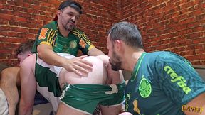 brotheragem entre palmeirenses depois do jogo