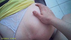He Spreads My Sting and Fucks My Little Ass Thoroughly in POV