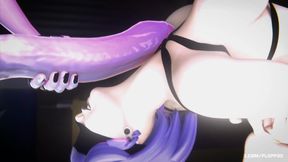 Futa Widowmaker & Juno Continue Their Adventure While Being Disconnected from the World