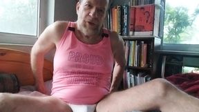 Library Training with Feet and Cum Countdown