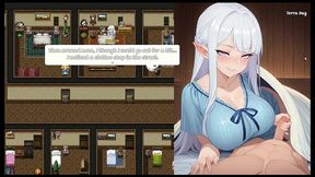 ntr tales the elf next stream [ cuckold hentai game ] ep.1 morning wood handjob !
