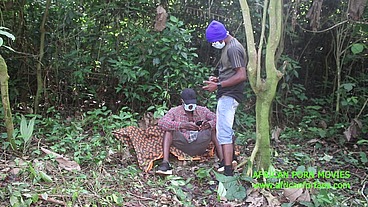 A rough fuck without a future between two tourists in the middle of a walk in a bush under the woods, well-hung sexy me site having big black and thick cocks in a first gay experience of straight frie