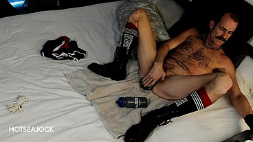 Working a Toy into My Hole While Jacking Off - Verbal