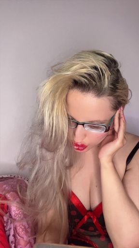 My Bimbo Big Red Lips and Lipstick Power