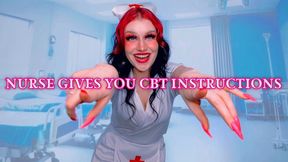 Nurse Gives You CBT Instructions