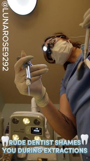 9 MIN RUDE DENTIST SHAMES YOU! DURING YOUR TEETH EXTRACTIONS POV🦷🧤😷🪥