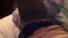 Sticky Tights: Waking Up Eroused to a Solo Masturbation Film by Danni