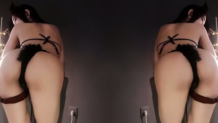 Huya Live TaoyiNew 10,000 yuan custom nude dance! First release! 3V2