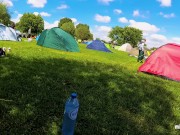Рискованный секс в многолюдном кемпинге Амстердама | POV by MihaNika69