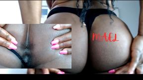 Shoved In Giantess Gas Chamber - Unaware Giantess Ebony Ass Smothering CLIP TWO