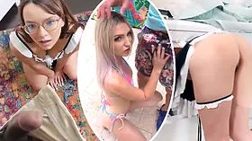 Furious schoolteacher spanks and fucks bratty college girl selina imai - teamskeet