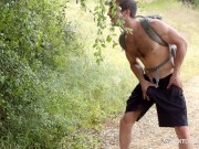 Donte Thick Joins 2 Hunks In Public Park - NextDoorStudios