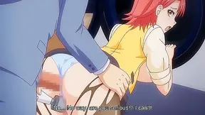 Busty Lesbian Takes First Anal Ride in Steamy Hentai Punishment Scene