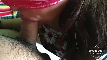 playing with my step brother to fuck and he loves my blowjob. HD