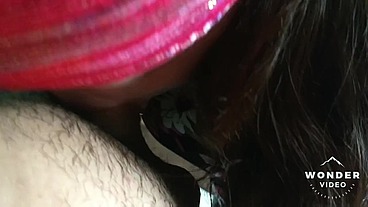 playing with my step brother to fuck and he loves my blowjob. HD