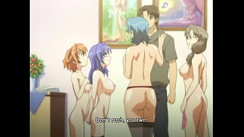 Animated big-titted mom teaches her son lessons