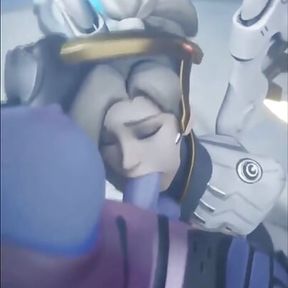 Futa Widowmaker Face Fucking Mercy