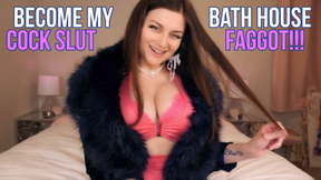 BECOME MY BATH HOUSE COCK SLUT FAGGOT 1080P- ELLIE IDOL