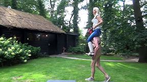 Ride in white with My ponyboy ashtray - 1 - MP4 (HD)