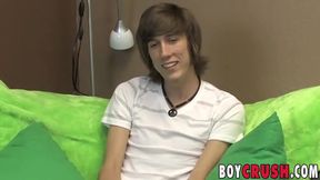 Kurt Starr Jerks Off His Big Cock After A Horny Interview Session