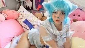 Neko Girlfriend Lewd Hand Holding Sex