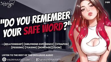 Your Girlfriend Sucks The Strapon Deep In ASMR Pegging Bondage Roleplay For Men