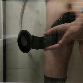 camera in the shower.