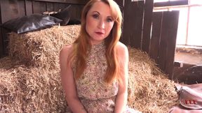 AuntJudysXXX - Horny MILF Housewife Lily Sucks Your Cock in the Barn