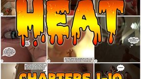 Heat - chapters 1-10 (Giantess 3D comics)