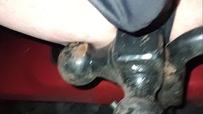 Trailer hitch ride