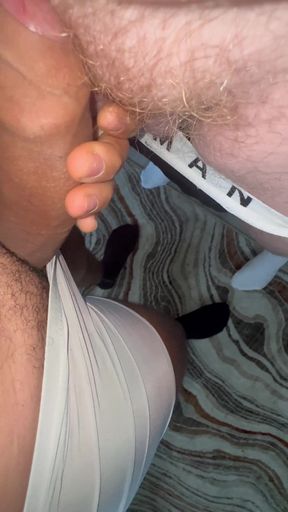 Watching Porn and Jerking off with My Married Friend 1