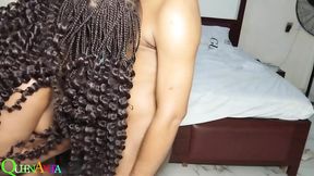 Intense Blowjob and Fucked Hard with Stepsibling